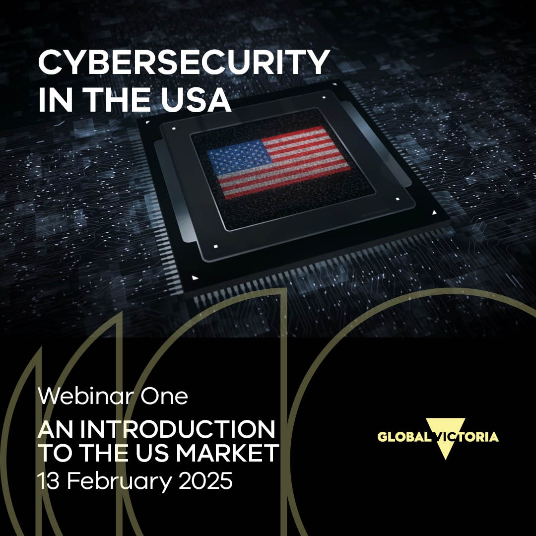 An image of the american flag and a microchip processor