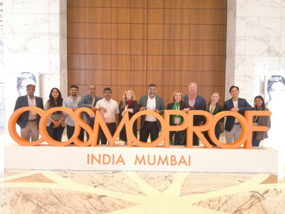 Victorian delegation at Cosmoprof India 