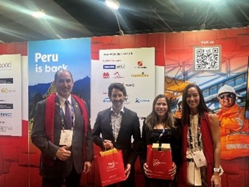 Delegates from Peru attending the IMARC conference