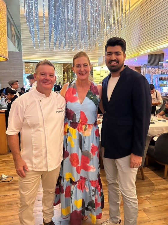  Conosh food event in India with chef Gary Mehigan. Source: Global Victoria