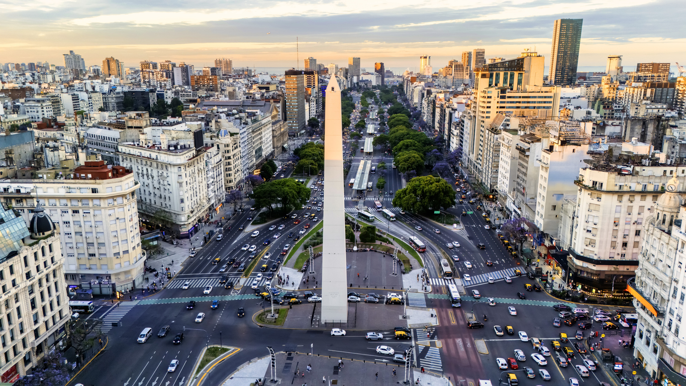 The Obelisco de Buenos Aires, Argentina