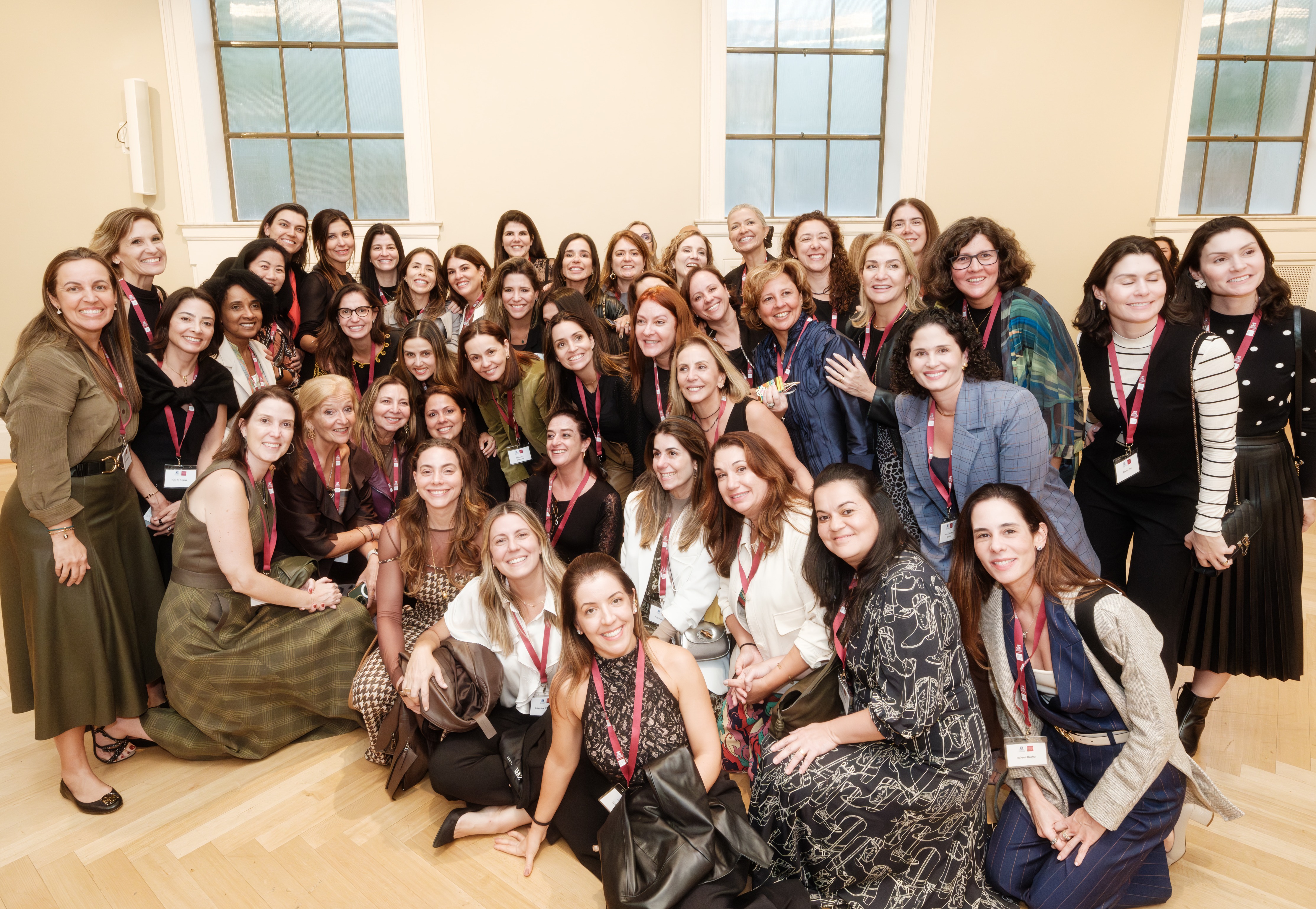A photo of the Brazilian delegation