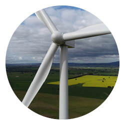 Bulgana Stills Wind Farm Regional Victoria 